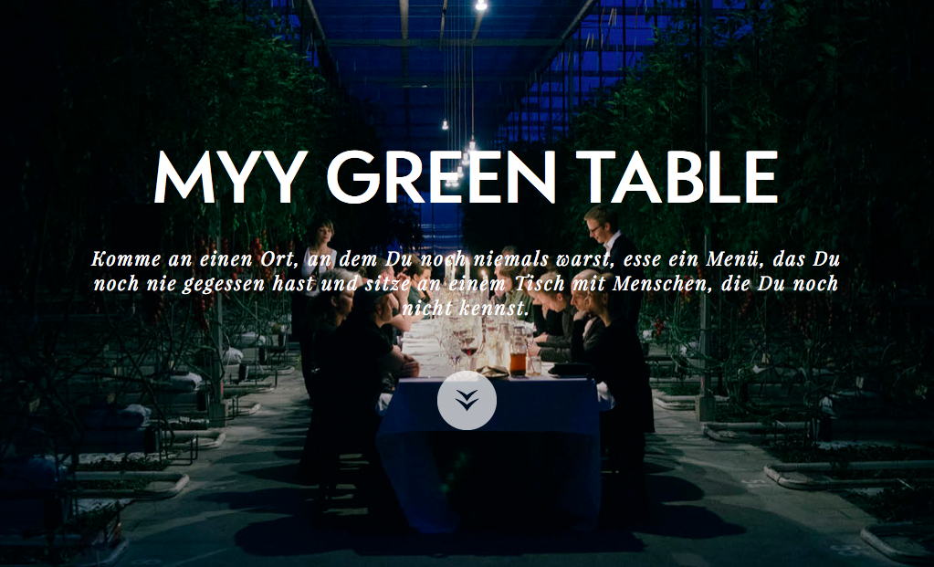MYY GREEN TABLE
