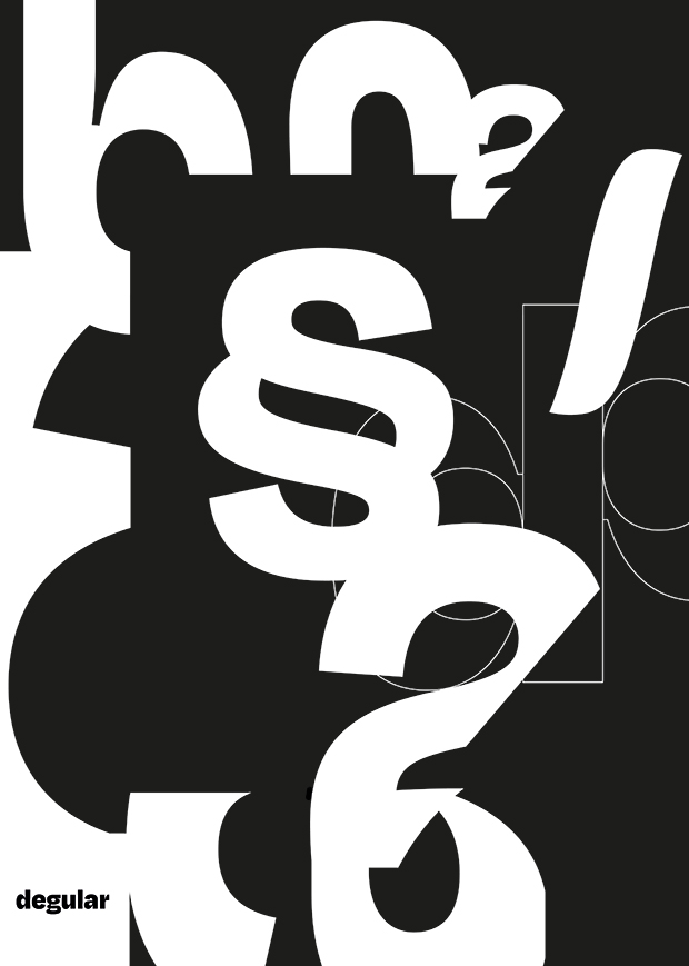 Plakat: Typografie, Gegenform