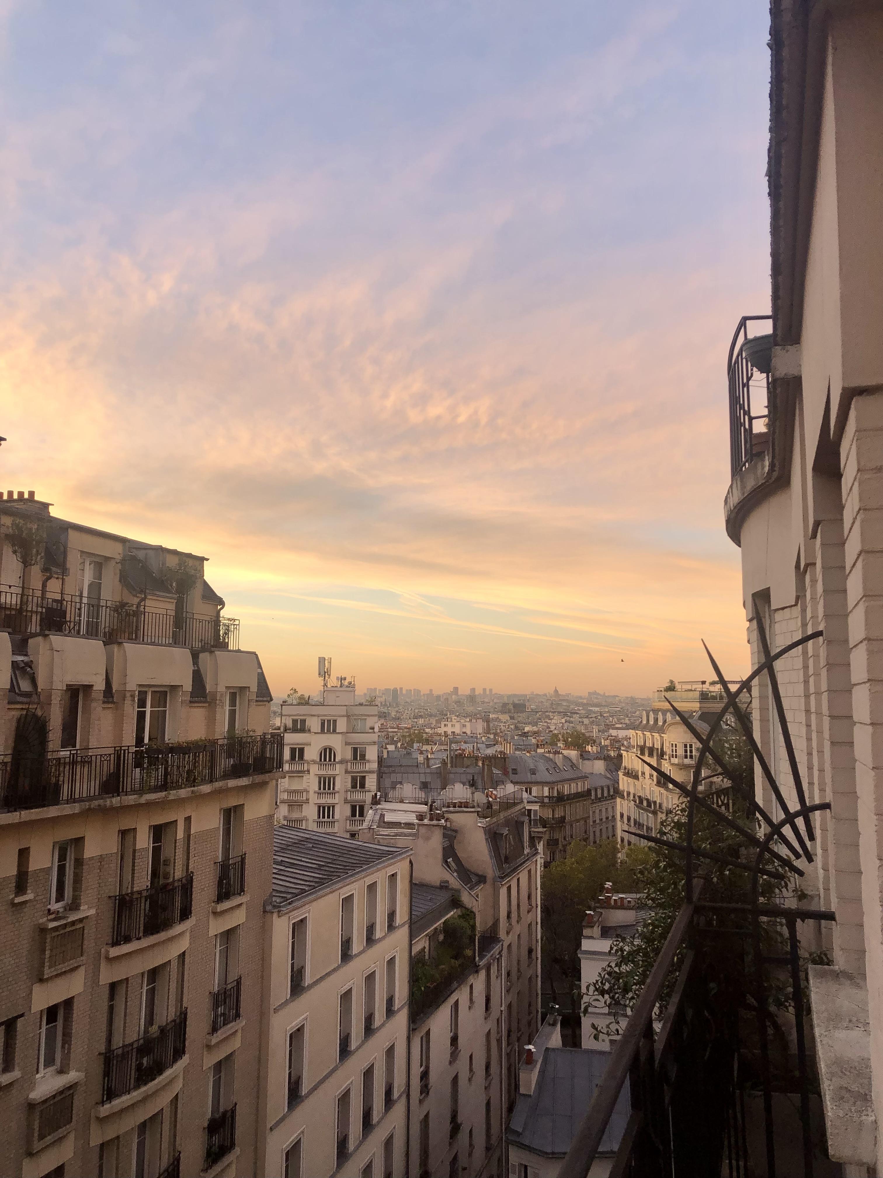 Ausblick auf Paris