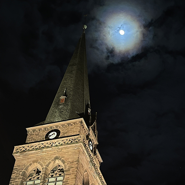 Bad Kreuznach at night