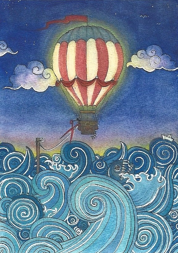 hot air balloon