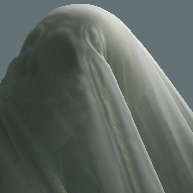 Skull Drape 1