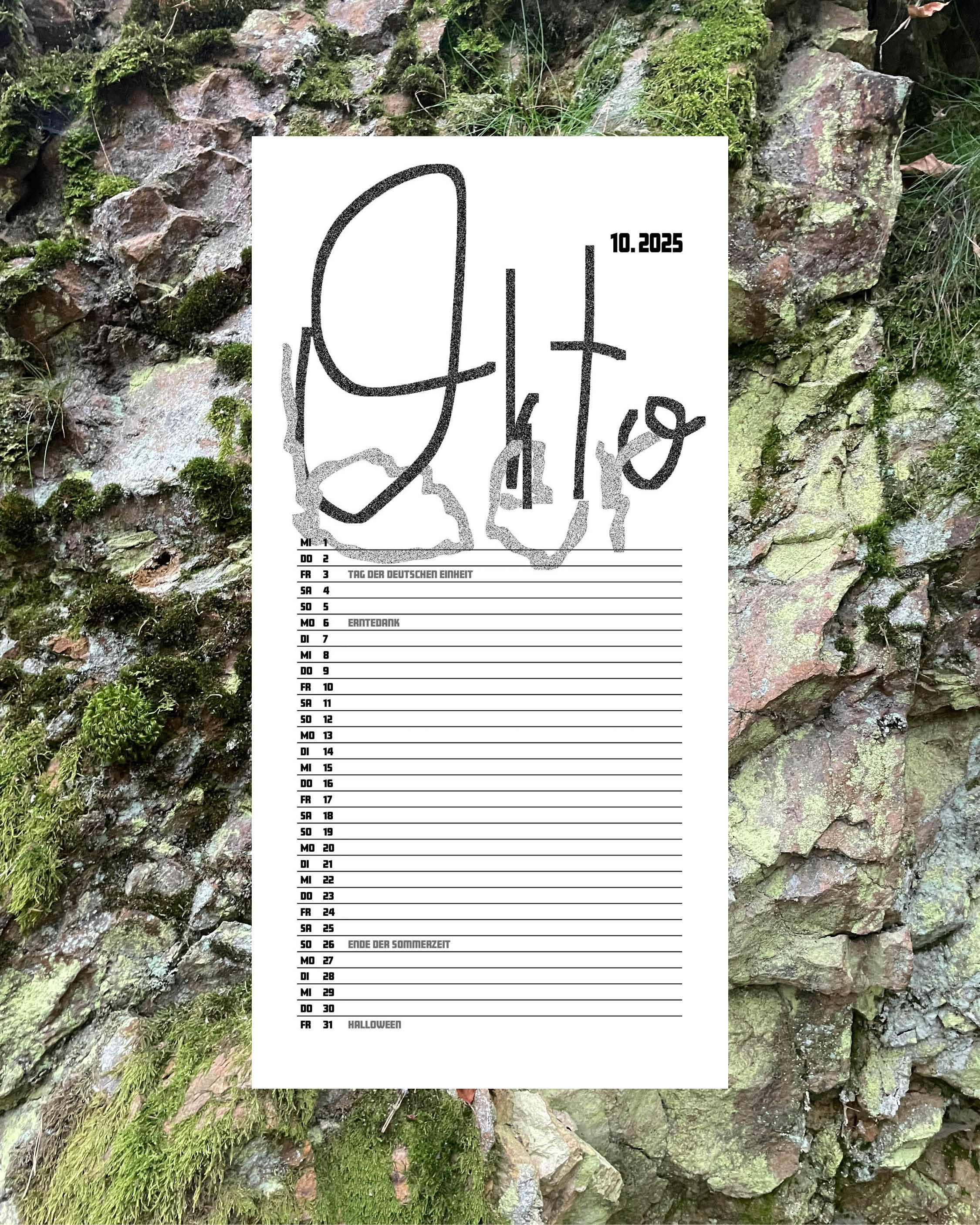 calender sheet