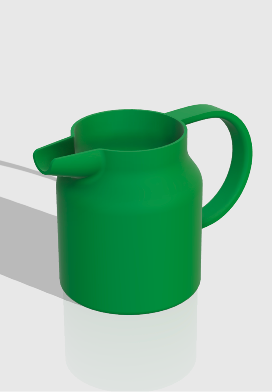 3d model of a jug