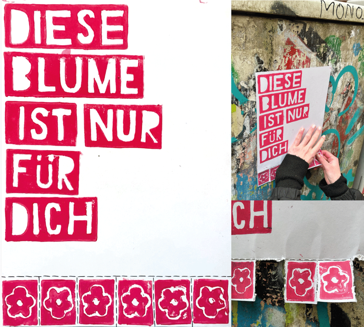 Blume Poster