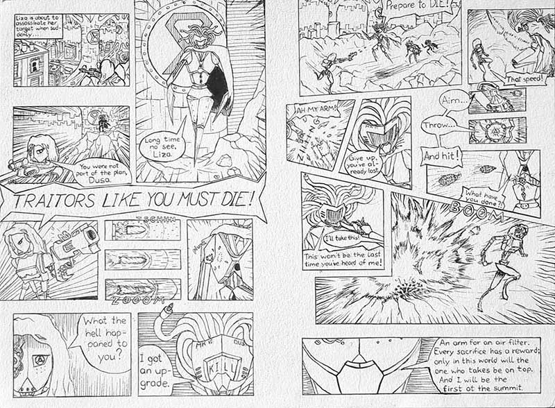 Robot Comic