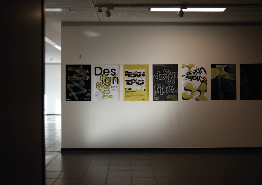 Typography exercise – design topics