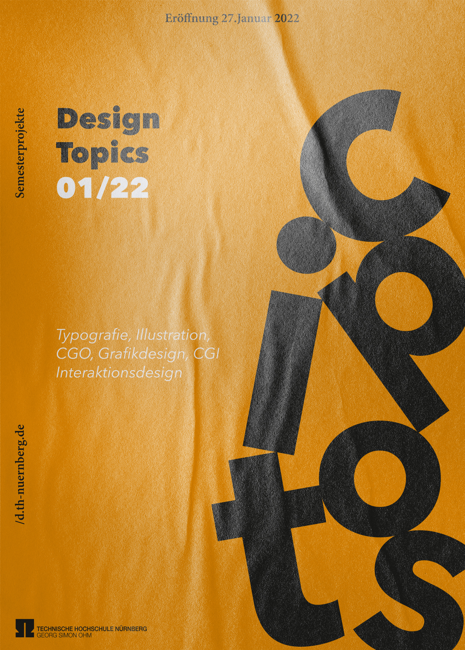 poster for design topics